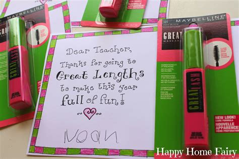 Easy End of Year Teacher Gift - FREE Printable! - Happy Home Fairy