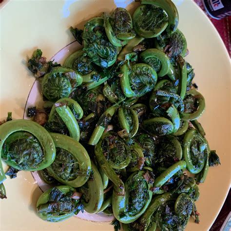 Sauteed Fiddleheads Recipe | Allrecipes