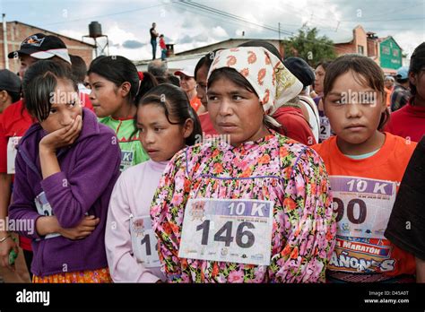 Ultramaraton de los Canones in Guachochi, Chihuahua, Mexico Stock Photo ...