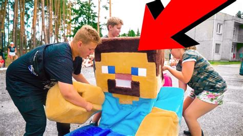 MINECRAFT PRANK! *widzowie w szoku!* - YouTube