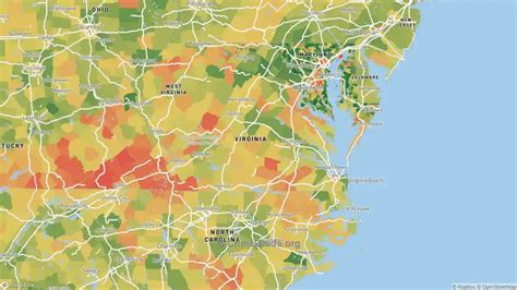 Virginia Violent Crime Rates and Maps | CrimeGrade.org