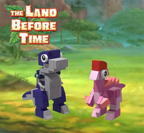 LEGO MOC The Land Before Time Characters Chomper and Ruby by ConsFavorites | Rebrickable - Build ...