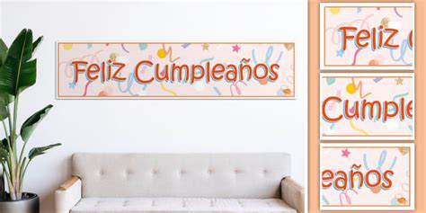 Feliz Cumpleaños Banner | Twinkl Party (Teacher-Made)