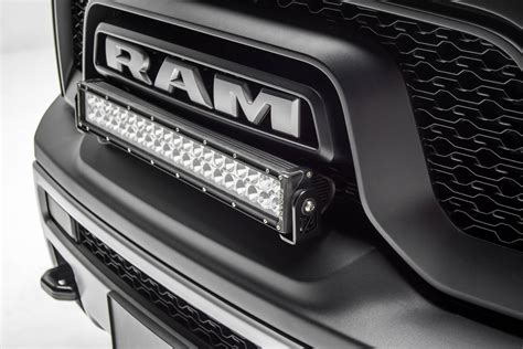 2015-2018 Ram Rebel Front Bumper Top LED Bracket To Mount (1) 20 Inch ...