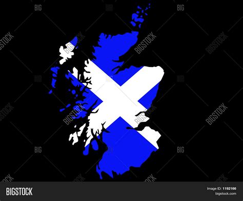 Map Scotland Scottish Image & Photo (Free Trial) | Bigstock