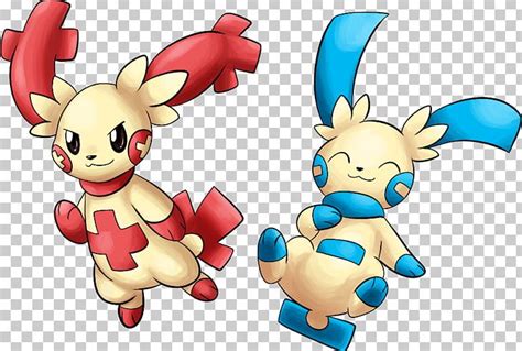 Rabbit Minun Plusle Evolution Pokémon PNG, Clipart, Animals, Art, Cartoon, Deer, Deviantart Free ...