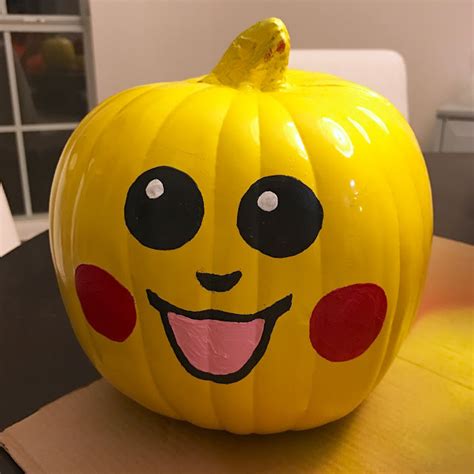 Easy DIY Pikachu and Pokeball Pumpkins - Fab Everyday