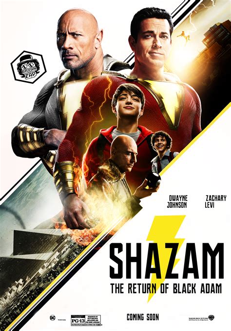 Shazam Black Adam Movie Poster by Bryanzap on DeviantArt