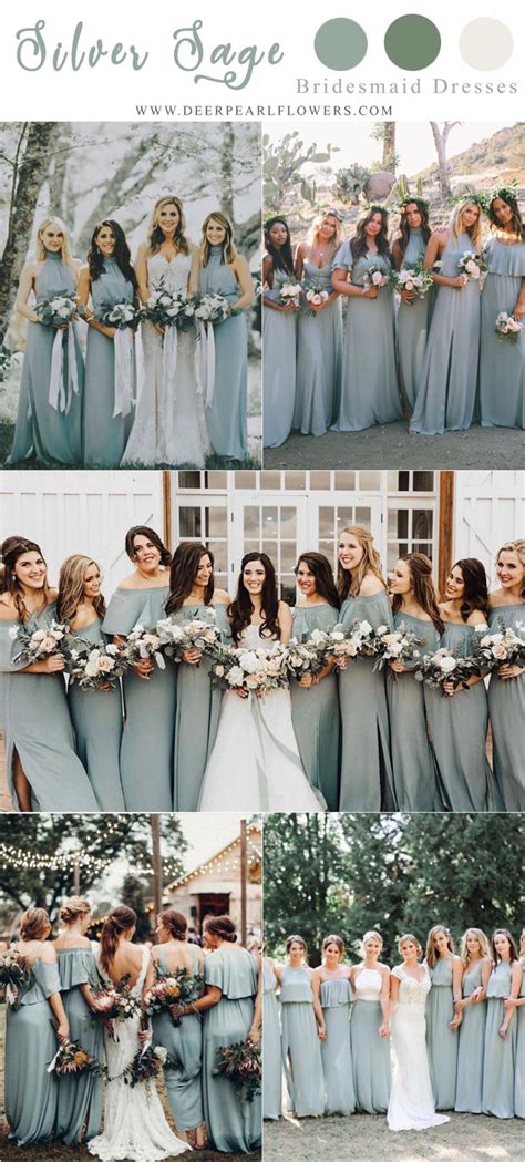 30 Silver Sage Green Wedding Color Ideas for 2024 | DPF