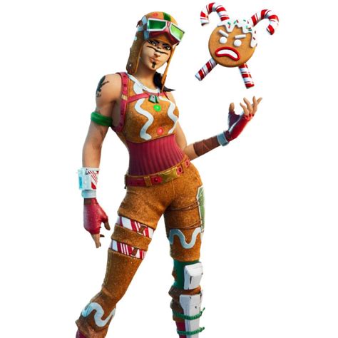 Gingerbread Raider Fortnite Wallpapers - Wallpaper Cave