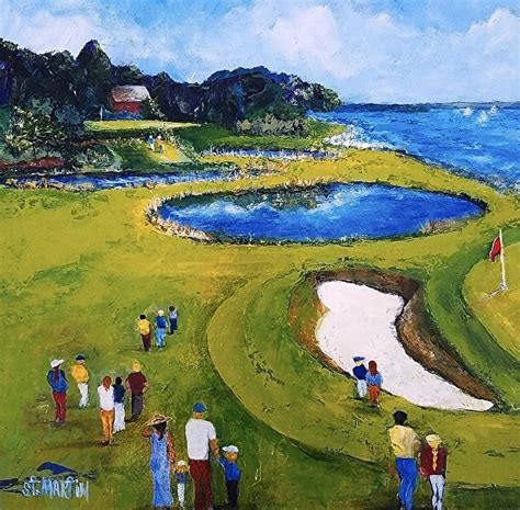 Daily Painters Abstract Gallery: Landscape Fine Art Painting, Golf ...