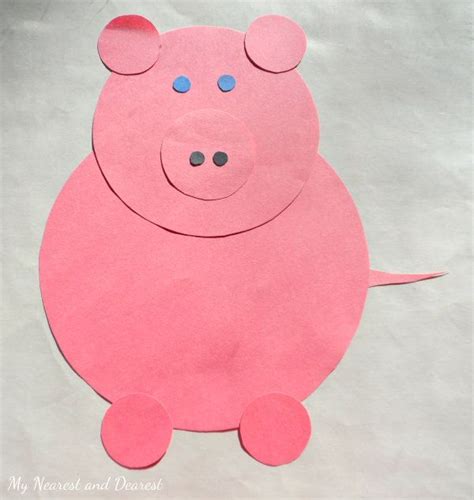 45 Nursery Rhyme Crafts - How Wee Learn | Pig crafts, Shape crafts, Toddler crafts
