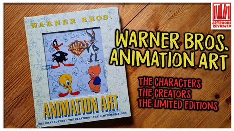 Warner Bros Animation Art (1997) 4K Book Review - YouTube