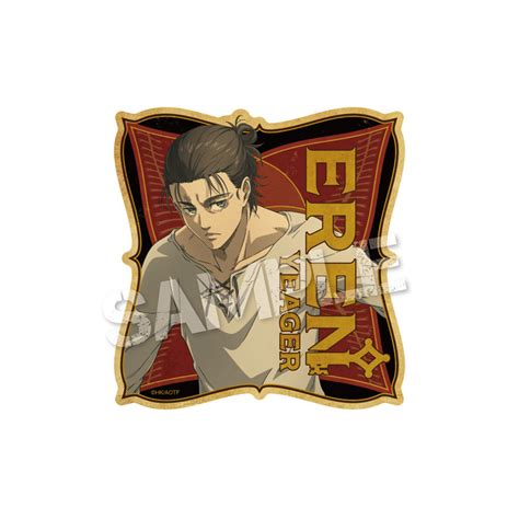 Sticker Eren Attack on Titan The Final Season - Meccha Japan