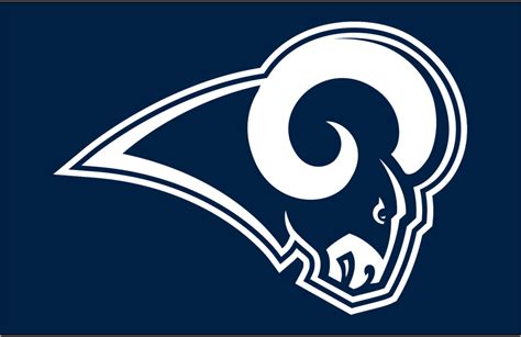 Los Angeles Rams Primary Dark Logo - National Football League (NFL ...