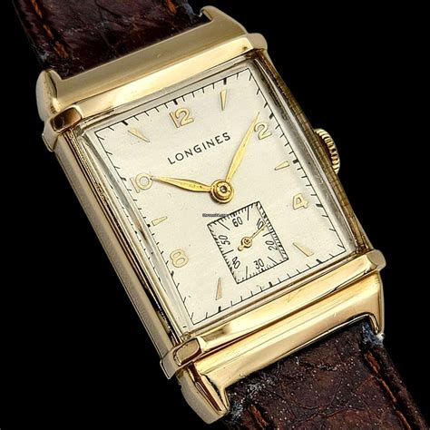 Longines 14K Solid Gold Watch 17 Jewels Cal. 9L Swiss Made 1947 por R ...