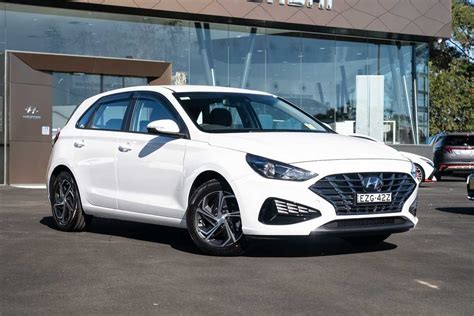 SOLD 2023 Hyundai i30 in White | Demo Hatch | Chullora NSW