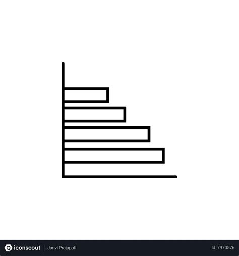 Free Horizontal Bar Graph Animated Icon download in JSON, LOTTIE or MP4 format