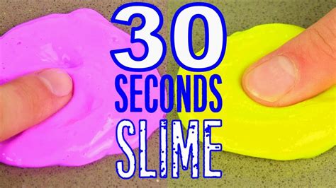 SLIME in 30 seconds - 3 recipe how to make slime very fast! Real! Must ...