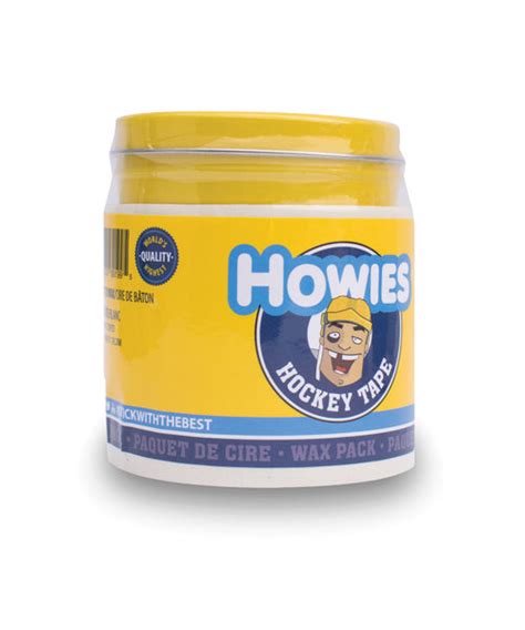 Howie's Hockey Tape and Wax Pack - 3 Stick Tape + 1 Wax – Mega's Hockey ...