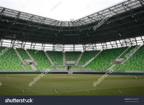 Budapest July 27 Ferencvaros Stadium Grandstands Foto de stock ...