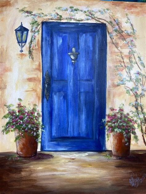 The Blue Door – Art by Karen Wolfe