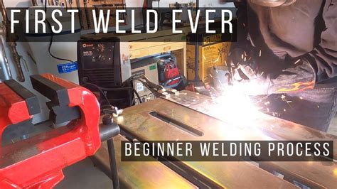 First Time Welding with Hobart Handler 140 - YouTube