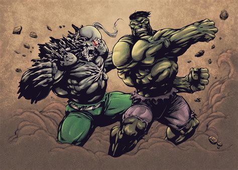 Hulk vs Doomsday by CB-ComicArt on DeviantArt