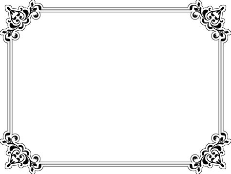 Decorative borders clipart line pictures on Cliparts Pub 2020! 🔝