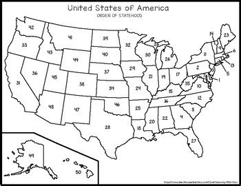 Quiz Printable Blank Map Of The United States