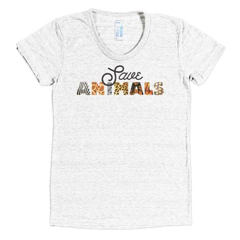 Save Animals Tri-Blend T-Shirt Women - Cause You Care