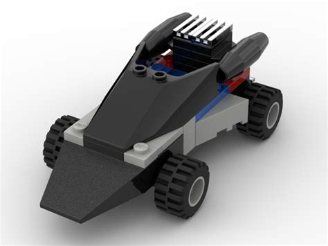 Rocket Racer Intro Car (Lego Racers 1999) from BrickLink Studio [BrickLink]