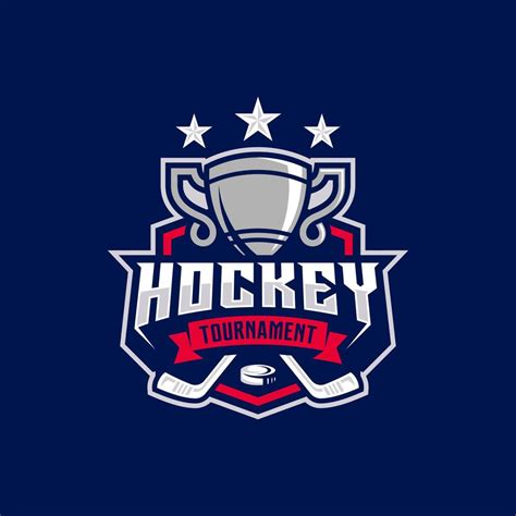 Hockey tournament sport logo template. Modern vector illustration. Badge design. 7923456 Vector ...