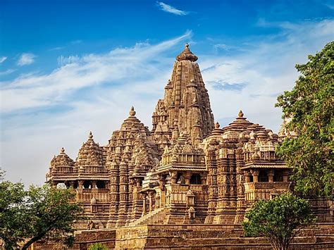 Where Are The Khajuraho Temples Of Love? - WorldAtlas