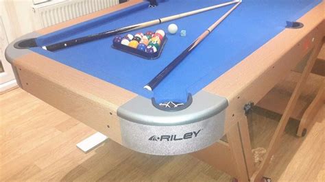 6ft riley pool table -folding | in Uddingston, Glasgow | Gumtree