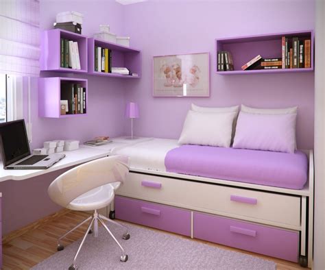 Trend Homes: Cool Purple Girl Bedrooms Design