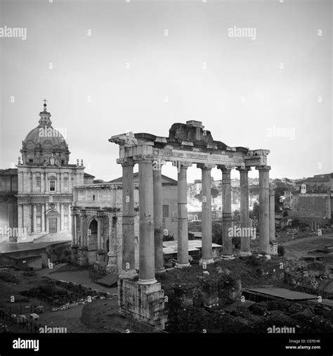 Aerial view of Roman Forum Stock Photo - Alamy