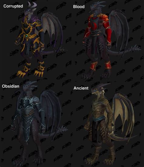 Need ideas designing your Evoker? Here's 5 pages of Dracthyr transmogs I've made. : r/wow