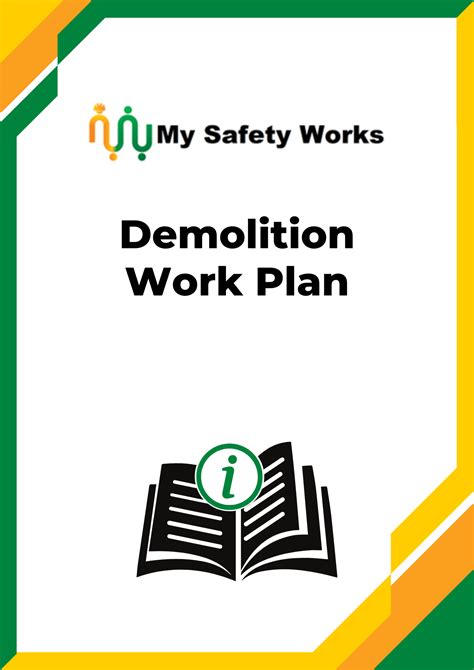 Demolition Safety Plan Template - prntbl.concejomunicipaldechinu.gov.co