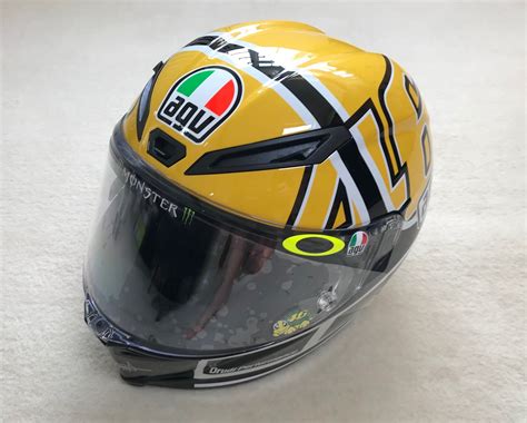 Valentino Rossi Helmet - AGV / Drudi Official "Goodwood" Replica Helmet