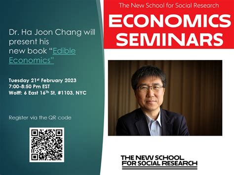 Economics Seminars: Ha-Joon Chang - Robert L. Heilbroner Center for ...