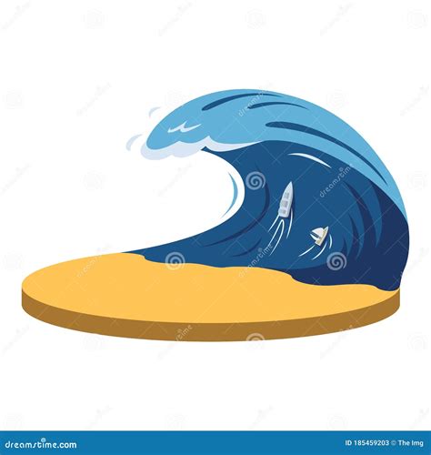 Typhoon Cartoon Vector Illustration Stock Vector - Illustration of change, emergency: 185459203