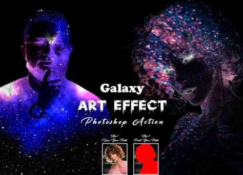 Galaxy Art Effect Photoshop Action - FilterGrade