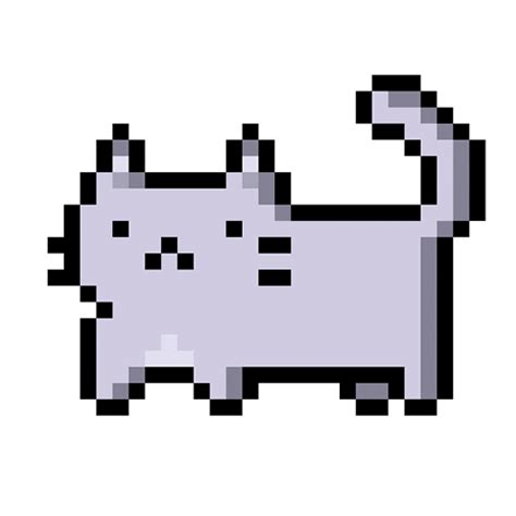 Cat Pixel Art GIF by hoppip - Find & Share on GIPHY