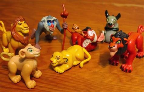 Lion King Burger king toys : r/90s