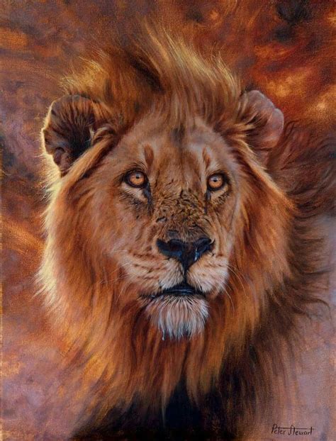 A painting by Peter Stewart Fine Art. Follow him on Facebook for more beautiful animal pictures ...