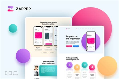 App Landing Page Template