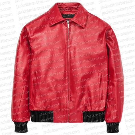 Bomber Red Albanian Drake Polar Opposites Jacket