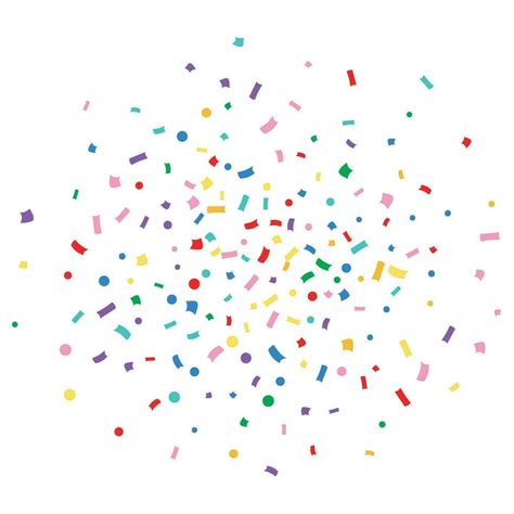 Vector rainbow confetti. 35999725 Vector Art at Vecteezy