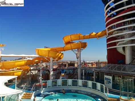 Pool areas aboard the Disney Magic Cruise Ship | Travel Depot